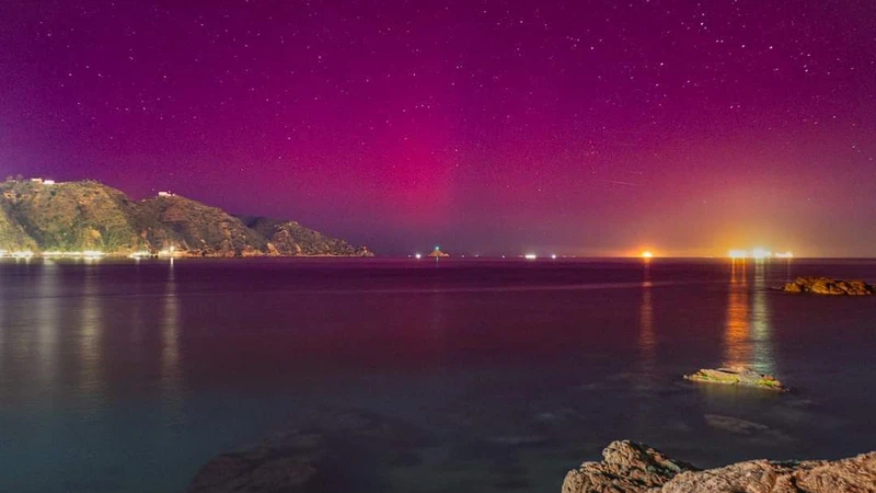 Aurora in Algeria, May 11, 2024
